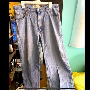 Levi relaxed fit jeans size 36 W x 32 L.